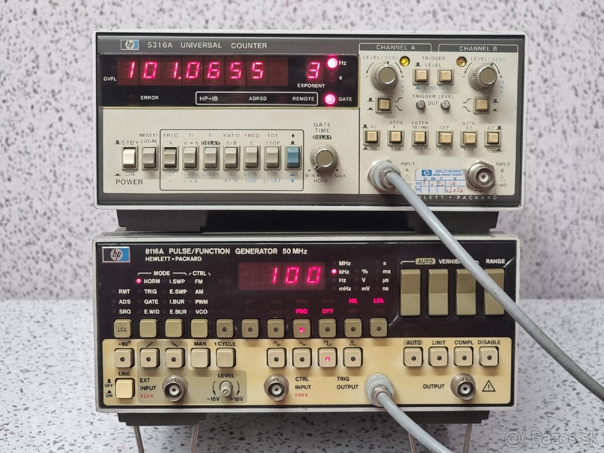 HP 5316 UNIVERSAL COUNTER (ČÍTAČ) _ HEWLETT.PACKARD - 12