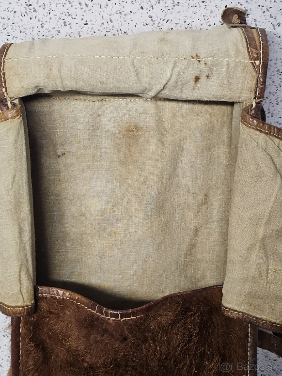 Unikátny starožitný batoh Švajčiarskej armády z roku 1927 - 12