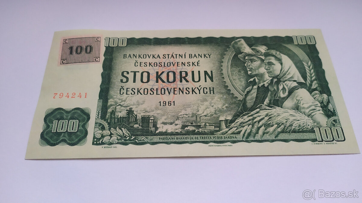 1000 Kčs kolok CZ lepený - 12