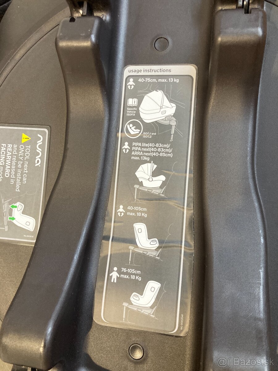 Vajíčko Nuna Arra Next Caviar + základňa isofix - 12