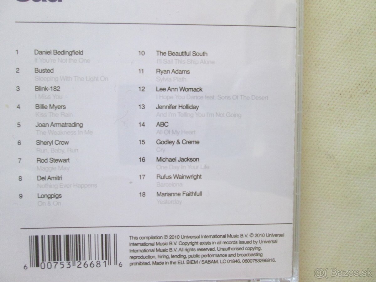 I am ...HAPPY, SAD, WORKING OUT, 18 TOP HITS 5/95, 3/96 - 12