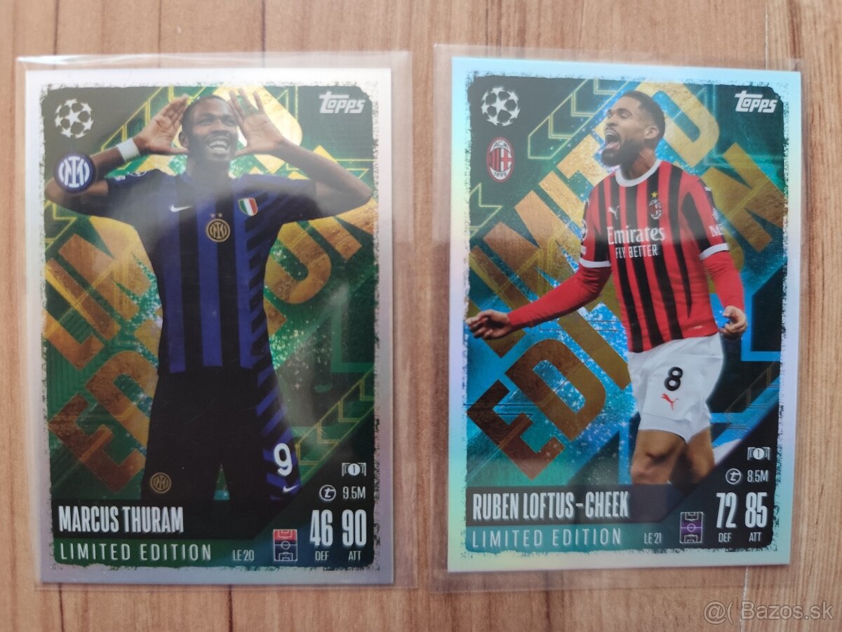 Futbalové kartičky Match Attax 2024/25 - Limit Edition - 12