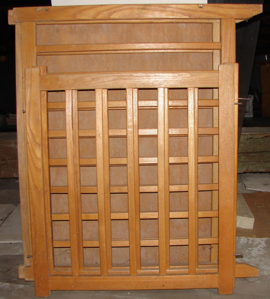 Detská drevená retro hojdačka - 12