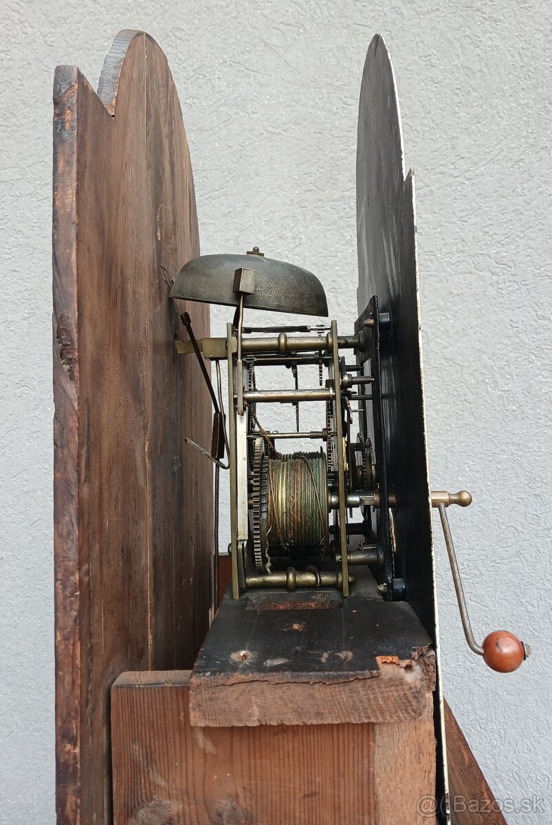 Hodiny podlahové starožitné. - 12