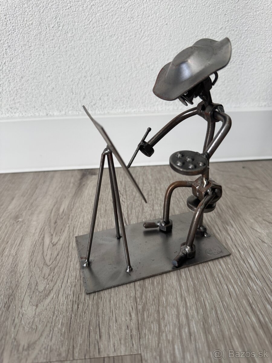 Štýlová kovové postavičky - figúrky - 12