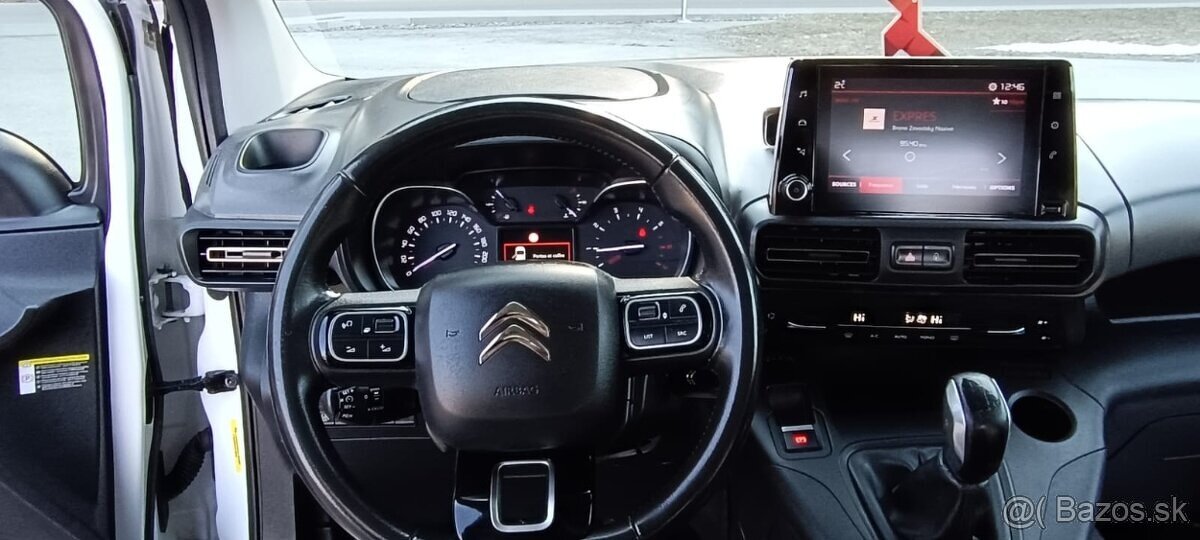 Berlingo 1,5 blueHDi 100, r.v. 2020 kúpené SR, odpočet DPH - 12