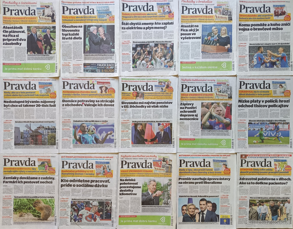 Plus 7 dní , Pravda, Konsument - 12