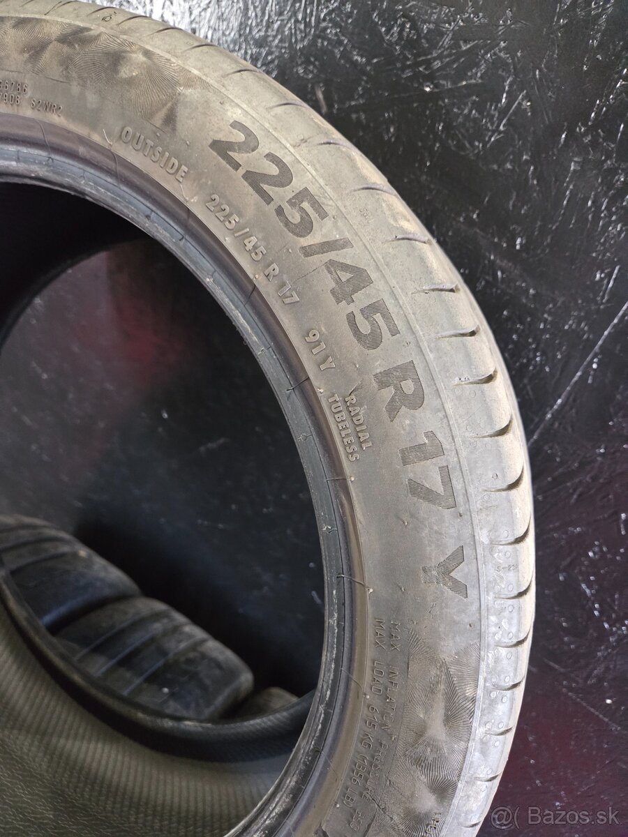 225/45 R17 Continental letne pneumatiky 4ks - 12