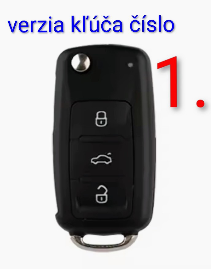 Obal kľúča VW ,Škoda,Seat - 12