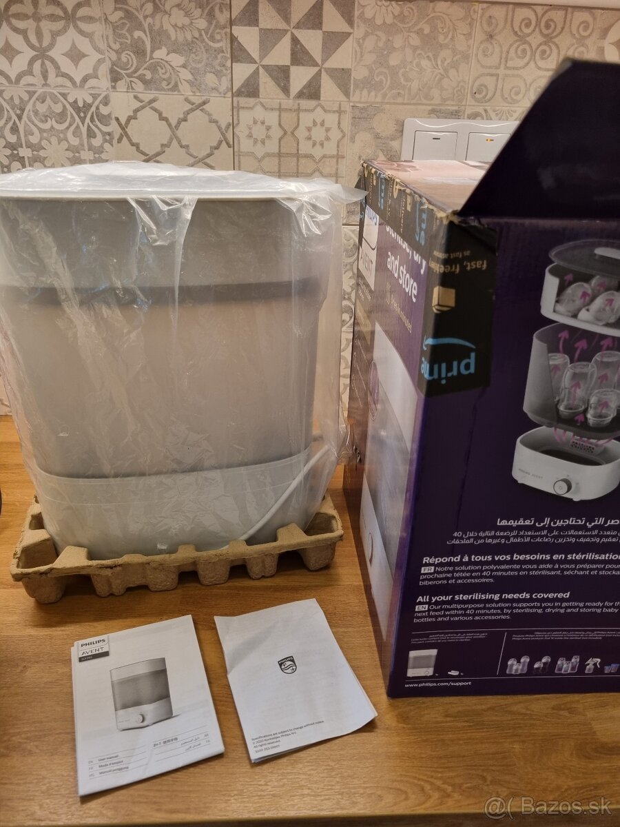 Parný sterilizator a sušička Philips Avent 4v1 - SCF 293/00 - 12