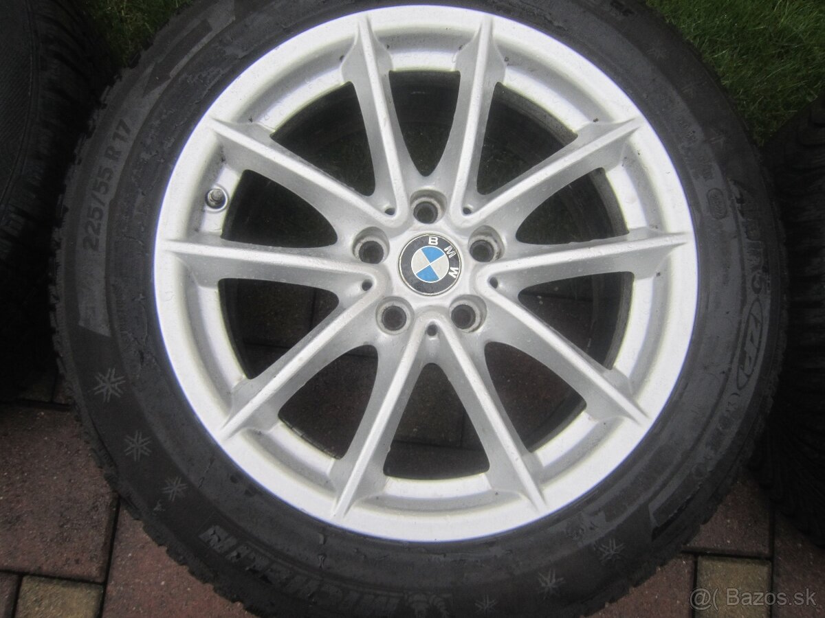 17" AL disky org. BMW5 2018 so zim. pneu 225/55R17 RFT - 12