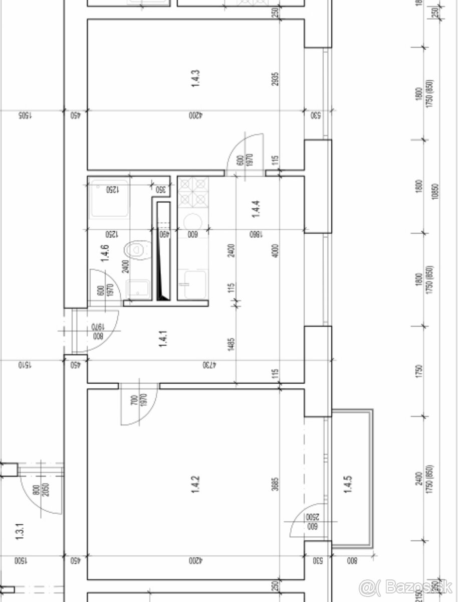 predam 2.izbovy byt s vlastným parkovacím miestom - 12