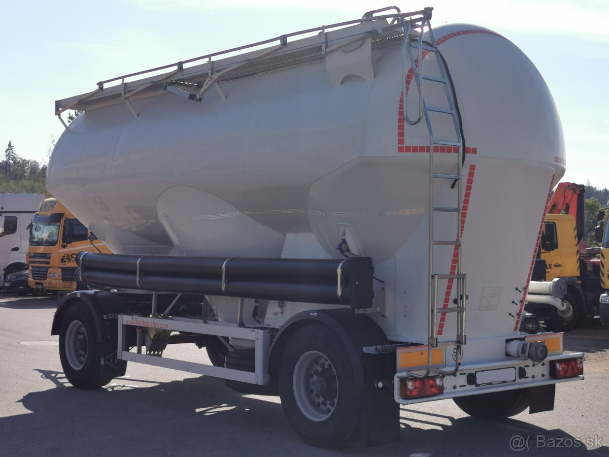 Prodám cisternový přívěs FELDBINDER HEUT 31 m3 na mouku - 12