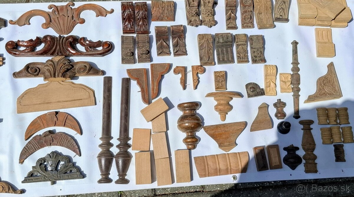 SÚČIASTKY NA STAROŽITNÉ HODINY A NÁBYTOK - 12