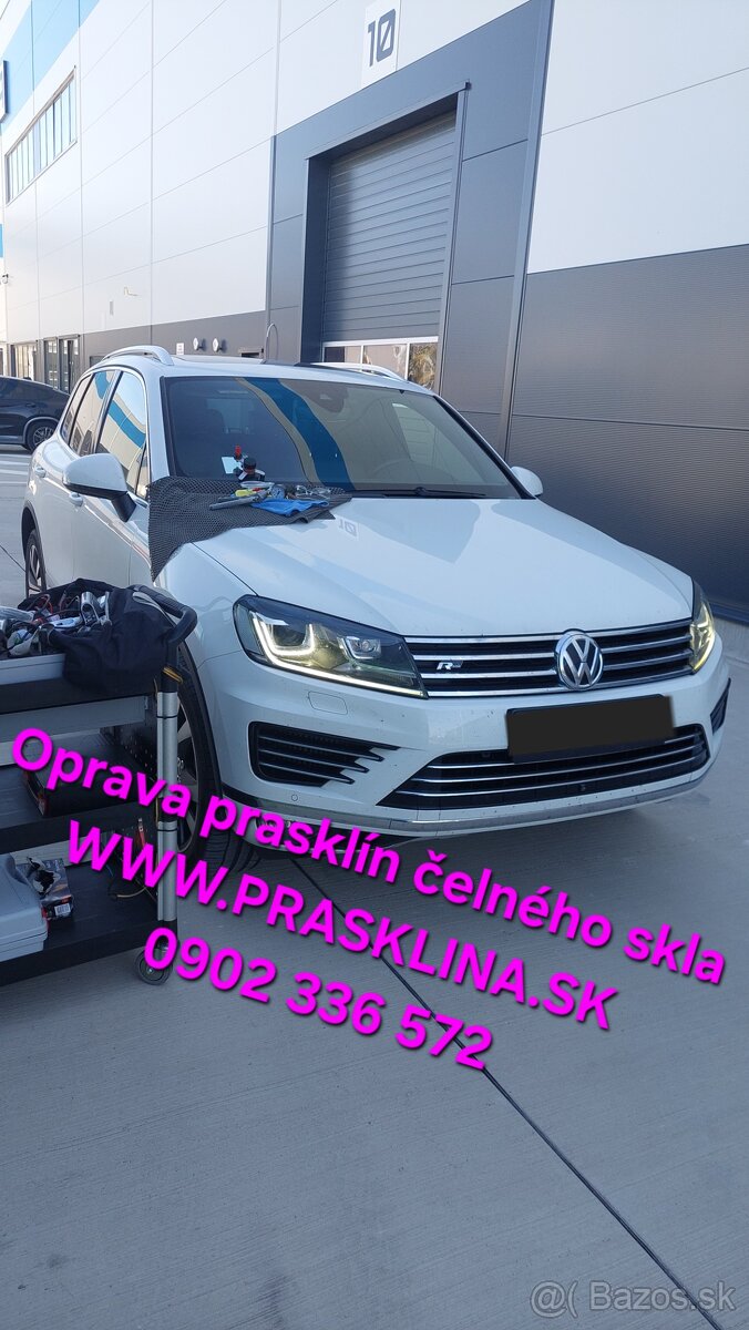 Oprava praskliny na čelnom skle. - 12