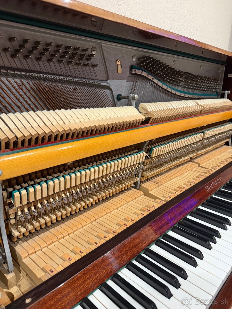 Predám klavír IRMBACH – výborný stav - 12