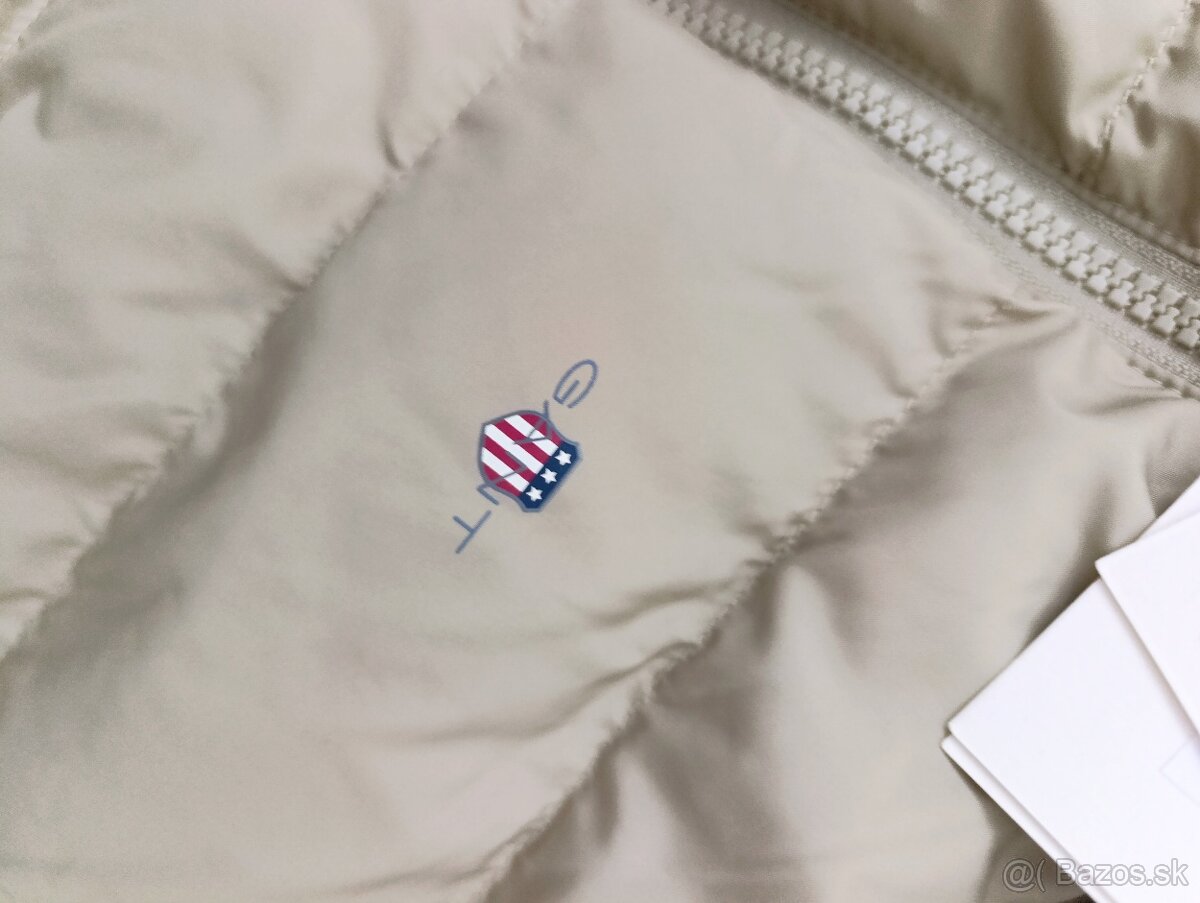 Nová zimná chlapčenská bunda GANT -veľ. 134/140 - 12