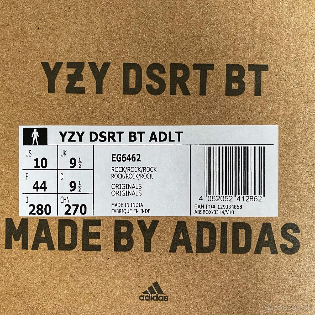 YEEZY DESERT BOOT “ROCK” (44, DS) - 12