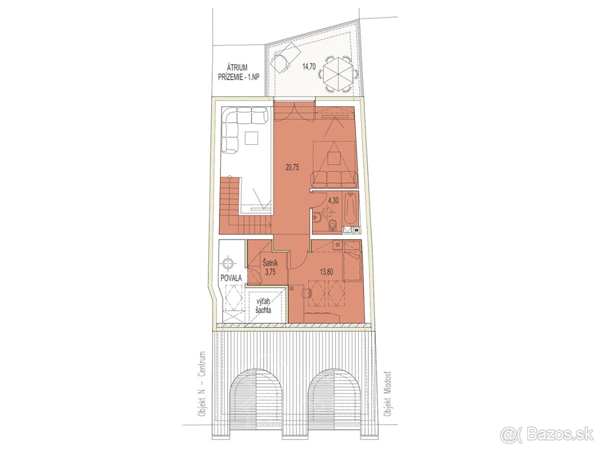 Developerská príležitosť v centre Na predaj stavebný pozemok - 12