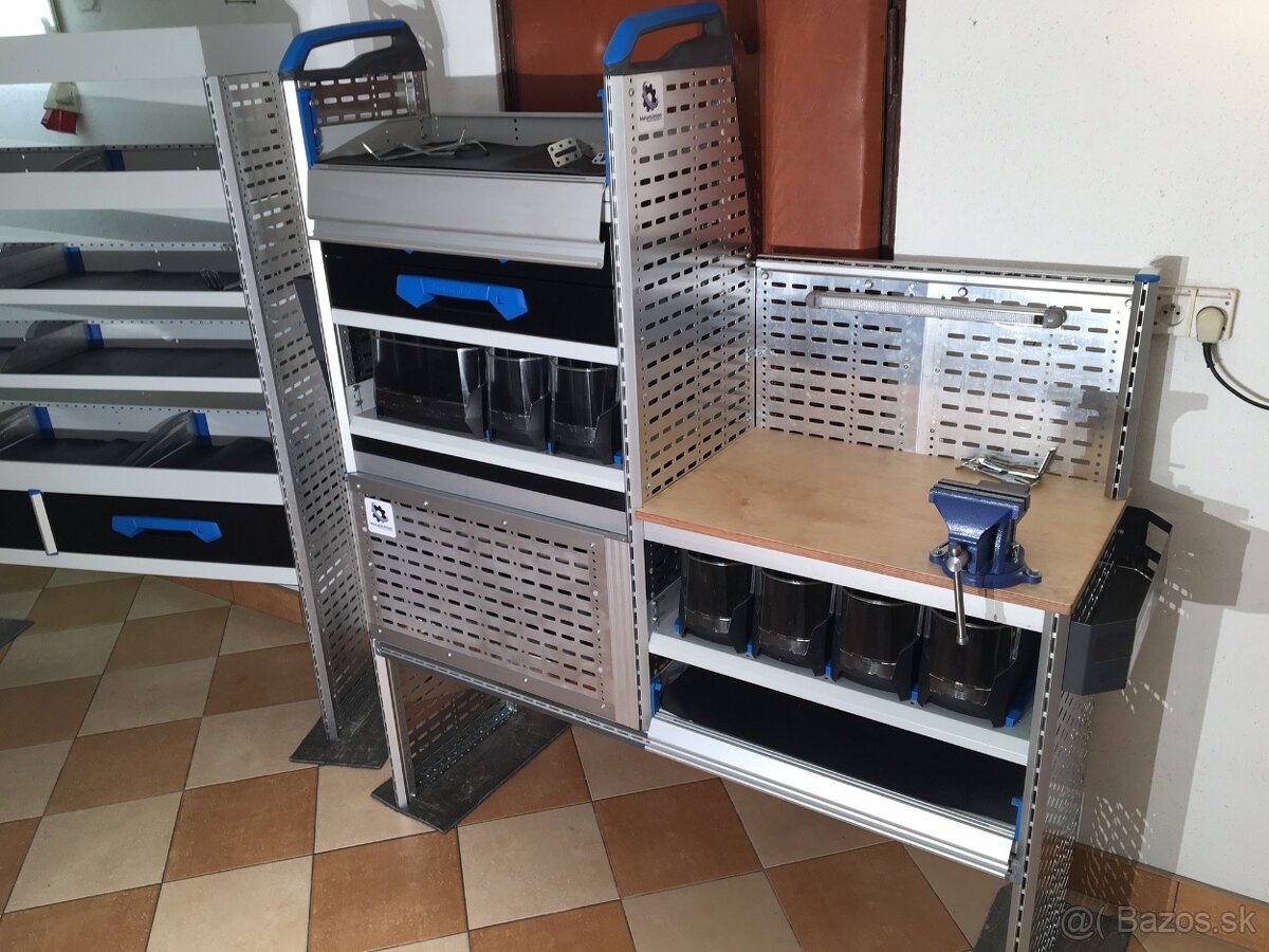 Sortimo Regále do úžitkových vozidiel Transit Ducato Master - 12