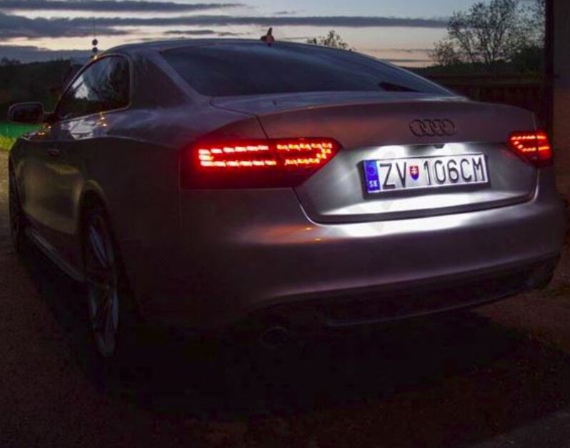 LED OSVETLENIE SPZ EVC Značky CANBUSové - 12