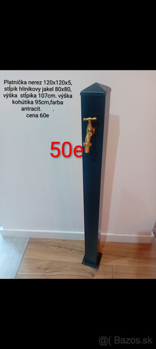 Záhradný stlpik na vodu - 12