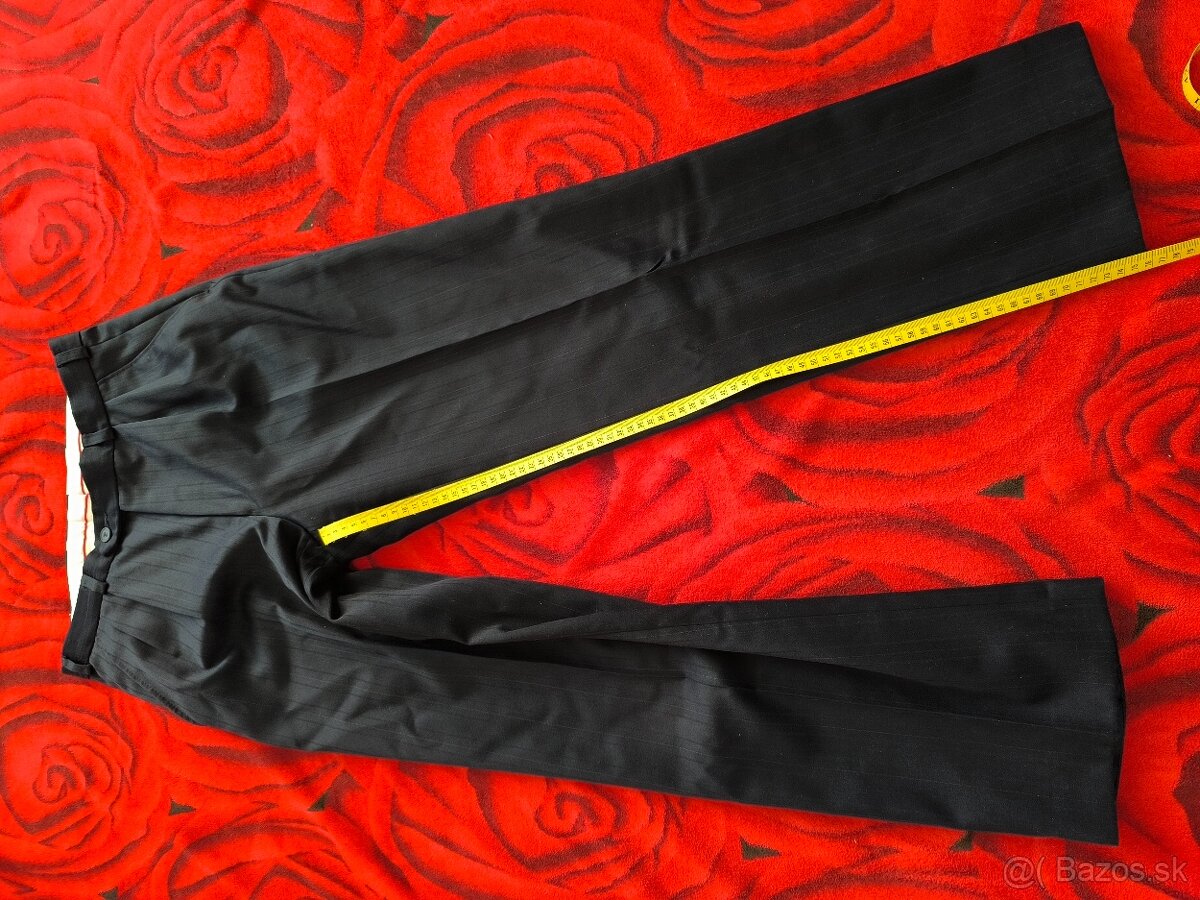 Pánsky tmavomodrý oblek. - 12