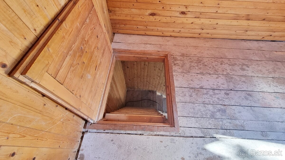 Priestranná murovaná chata s pozemkom 1583 m², Sever-Čičky - 12