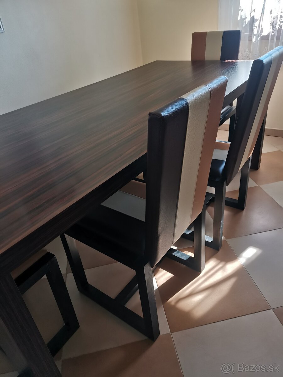 Masívny stôl D 200x S 90 x V 78 - 12