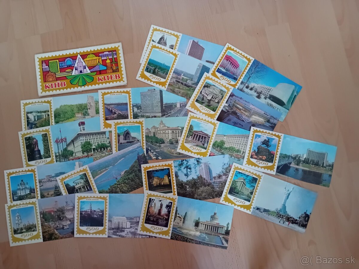 Pohľadnice, zápalkové škatuľky, magnetky - 12