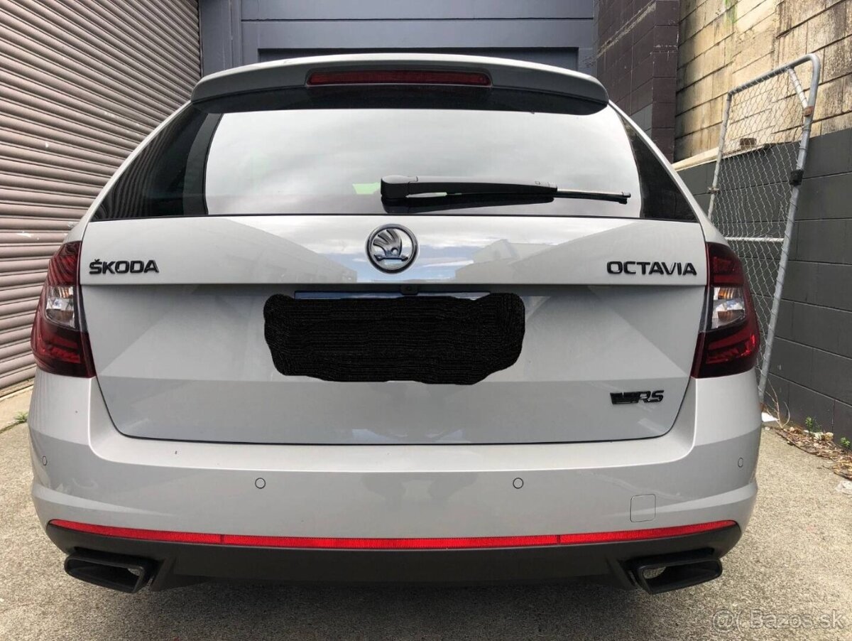 ŠKODA nápisy ČIERNE / CHROMOVE - 12