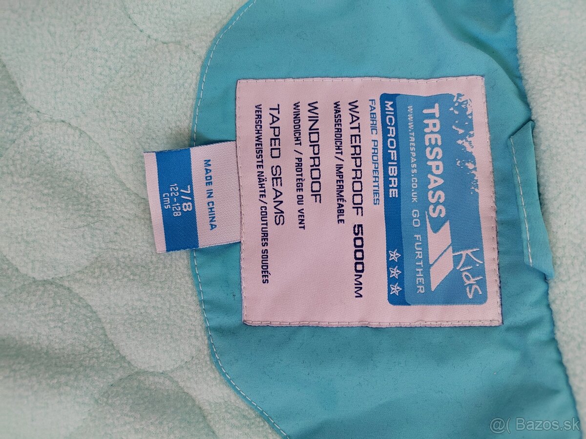 Lyžiarska zimná bunda - TRESPASS v.122-128 - 12