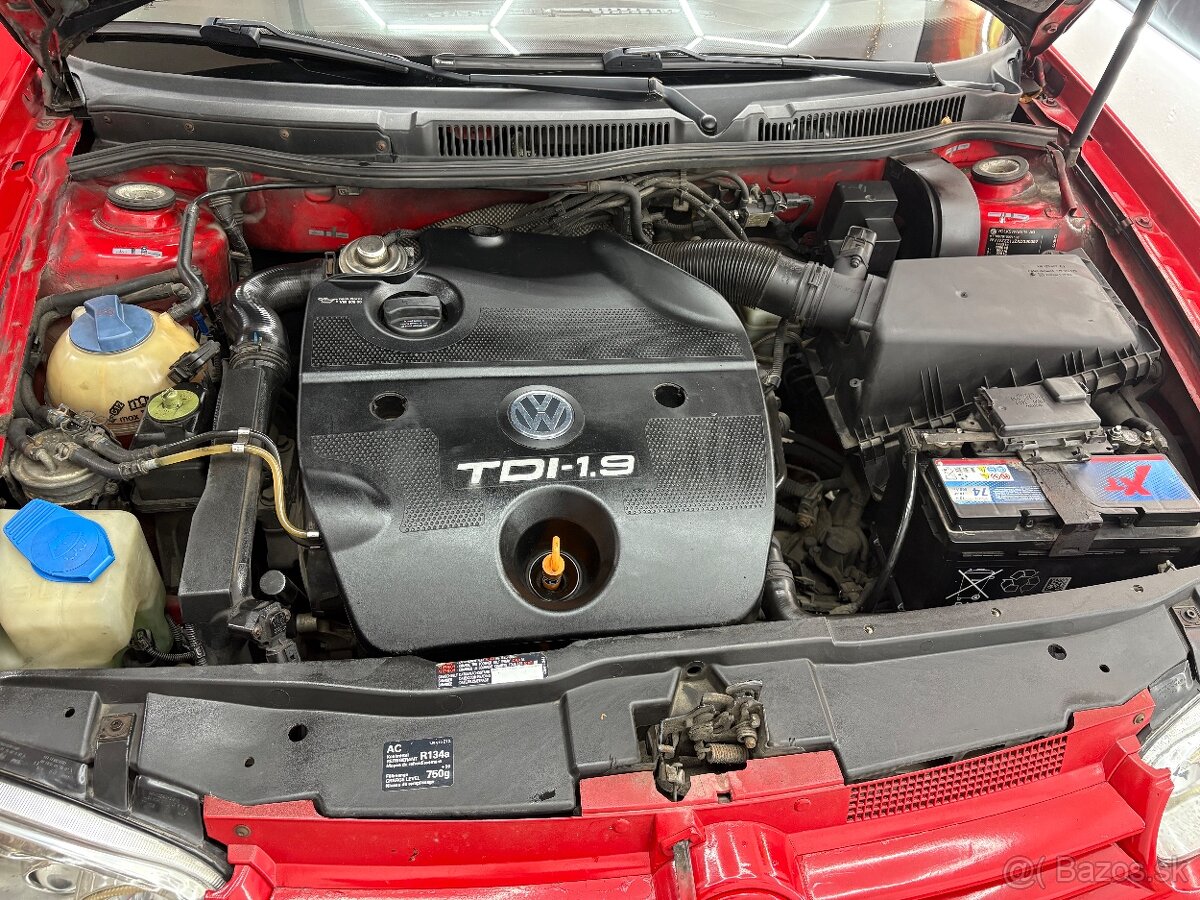 Volkswagen Golf 1.9 TDI 66kw -90hp rotačka 259000km - 12