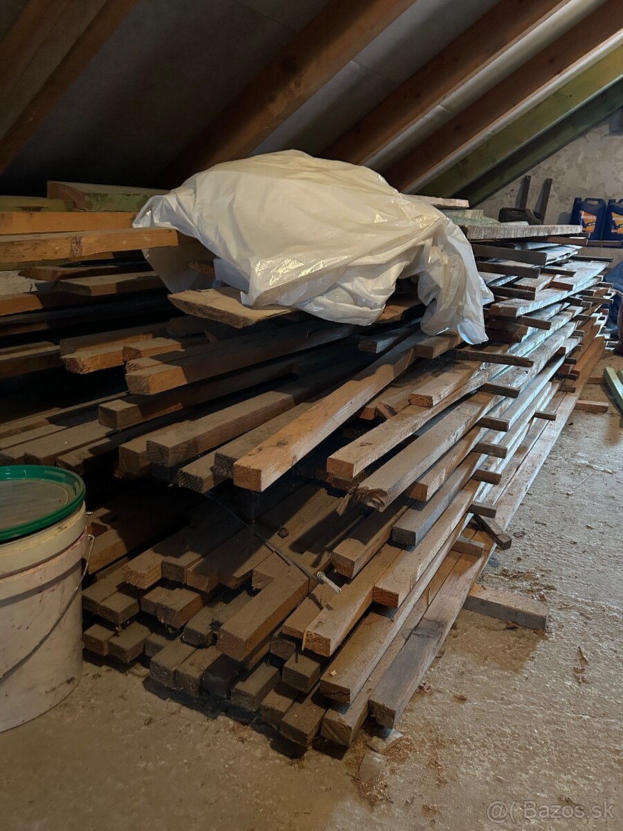 Predám drevené dosky, hranoly, foršty - 12