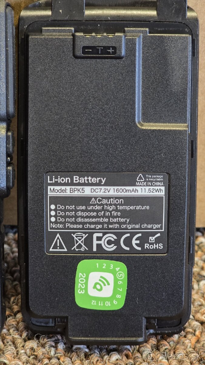 predám 2 ks obojsmernú rádiostanicu QUANSHENG UV-K5 - 12