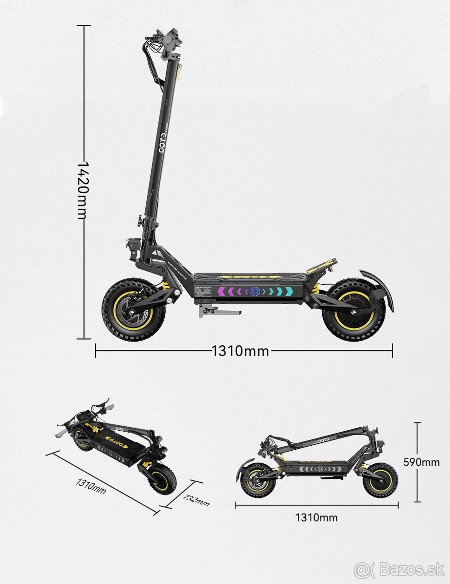 Elektrická Kolobežka OOTD 10PRO - 12