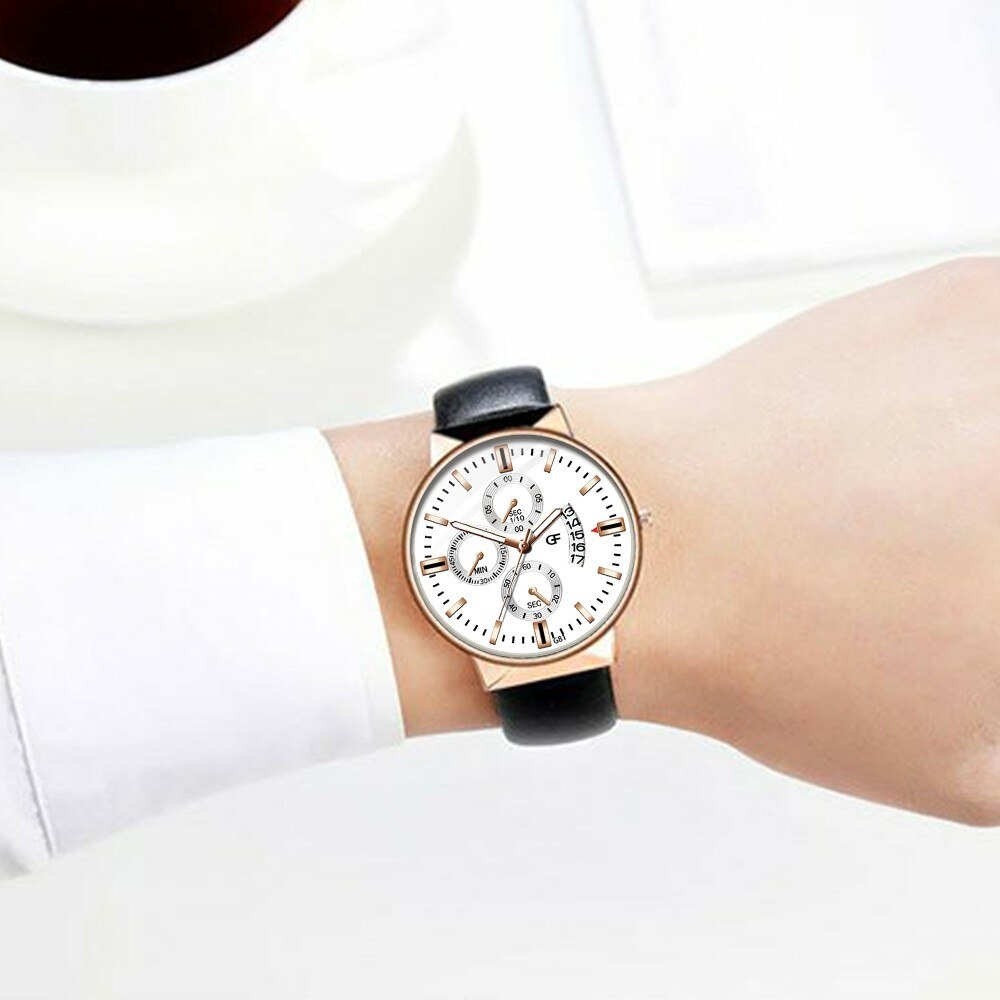 Panske hodinky s datumovnikom - 12