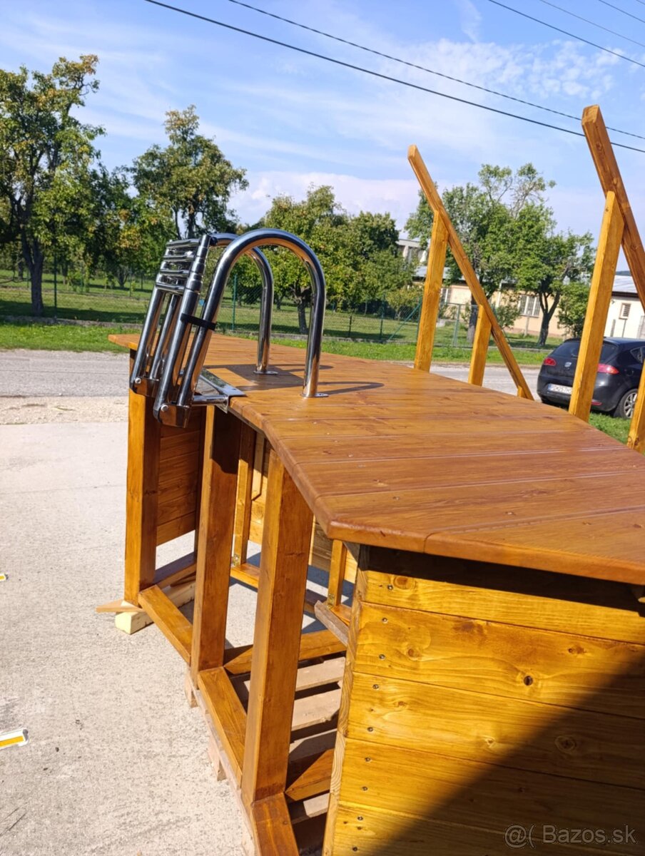 Kryt filtračnej jednoty, mólo a schody do bazéna - 12