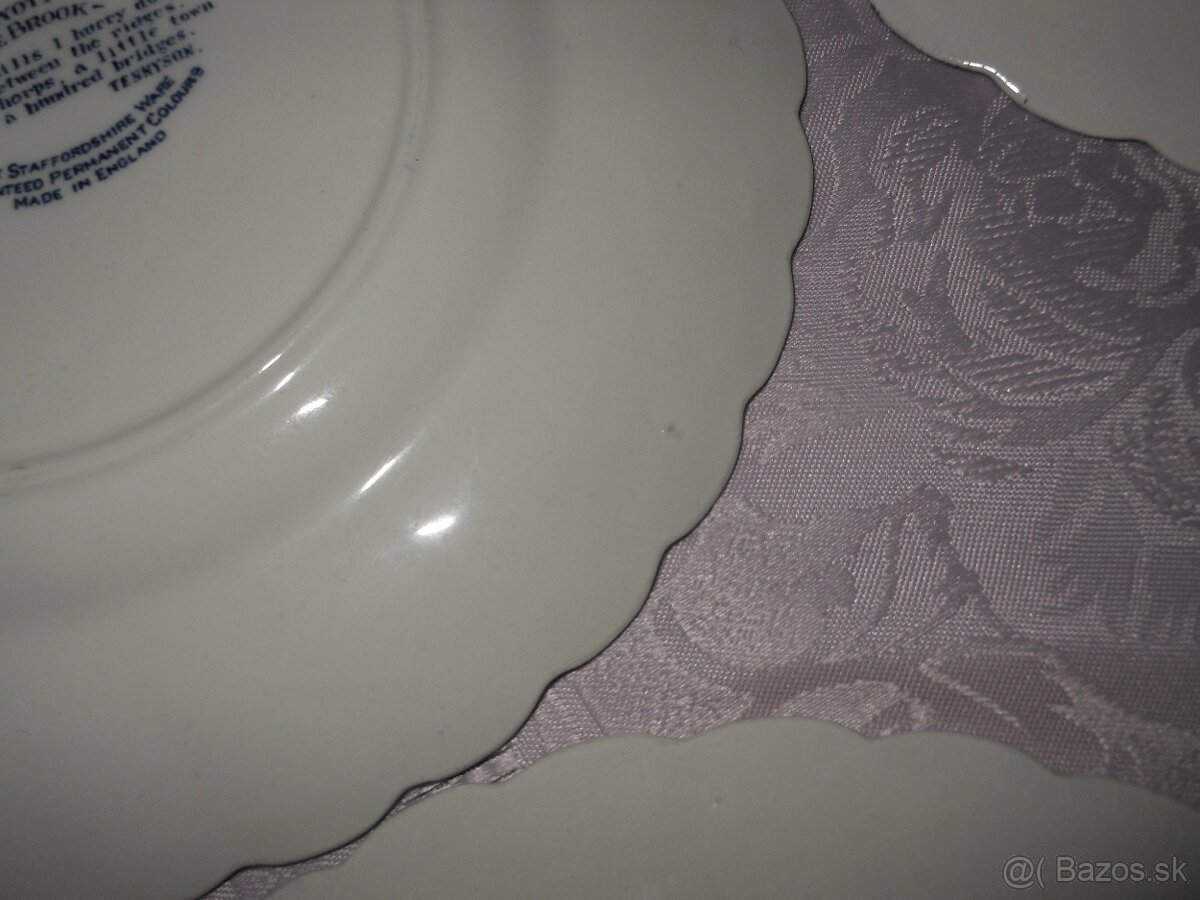 Anglicky porcelan -dezertne tanieriky - 12