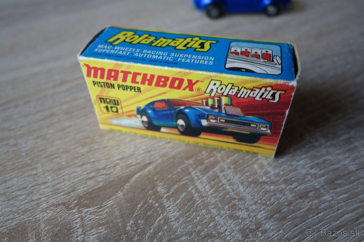 Matchbox Rolamatics No. 10 Piston Popper - 12
