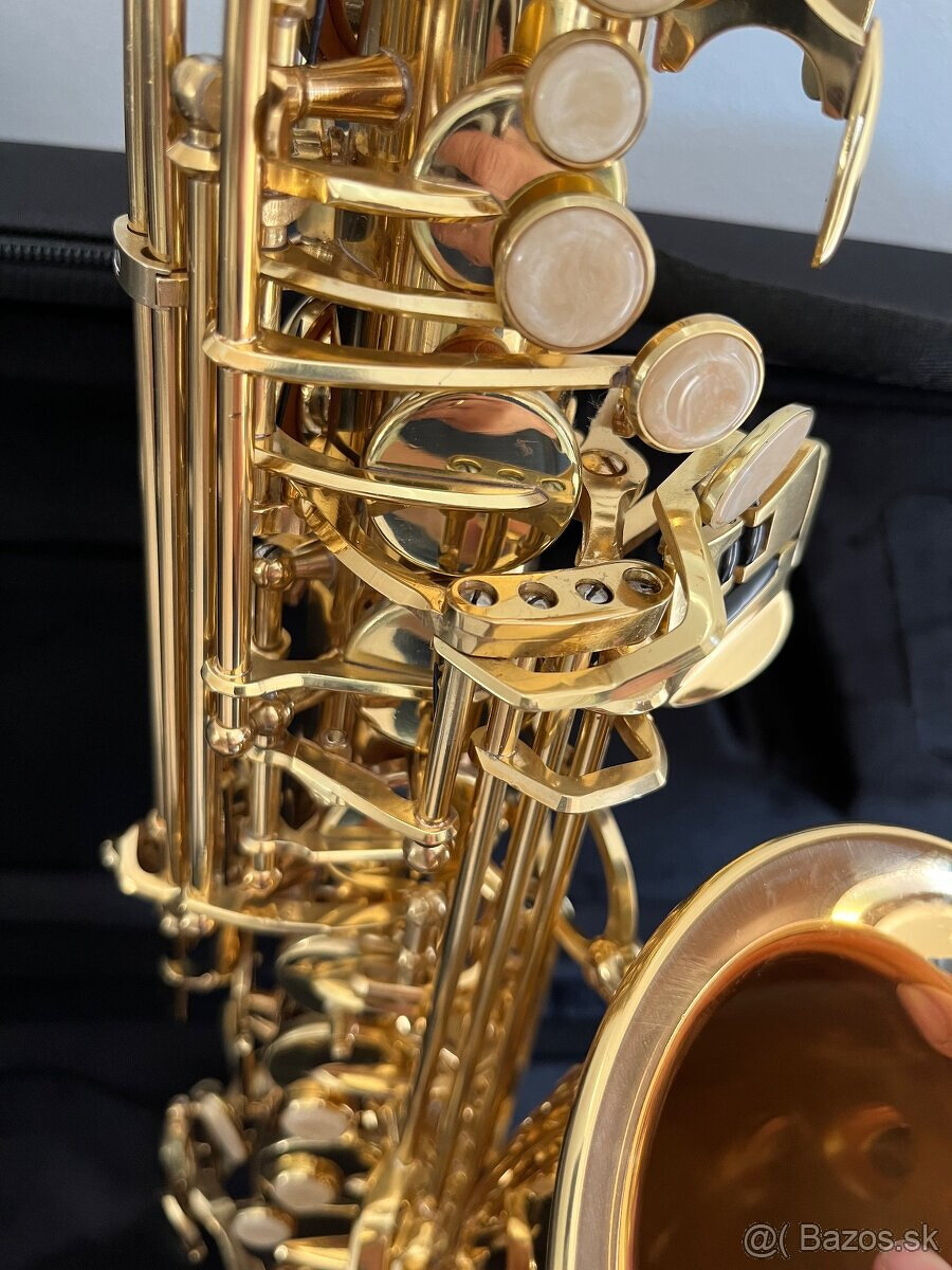 Predám Es - alt saxofón - Yanagisawa model A-WO10 GOLD - dok - 12