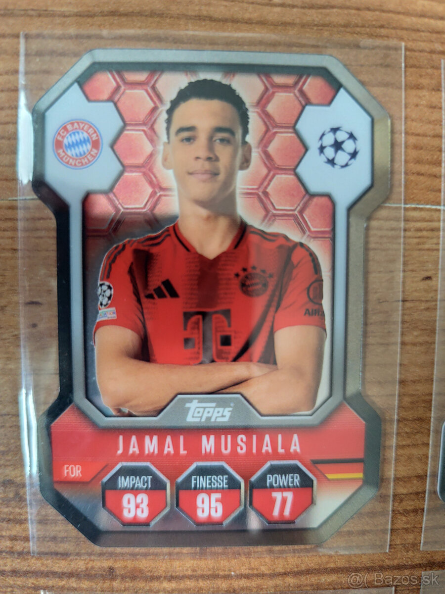 Futbalové kartičky Match Attax 2024/25 - Chrome Shield - 12