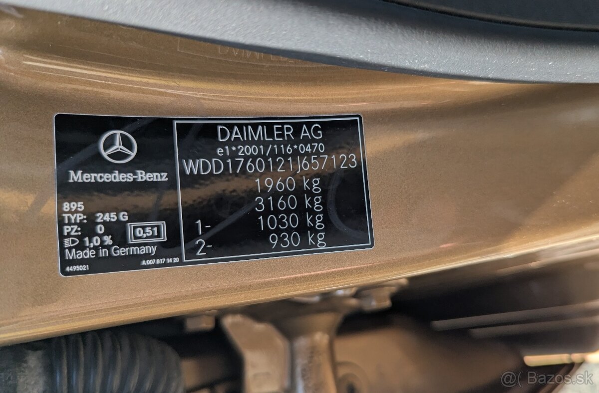 Mercedes-Benz A trieda 180 d AT - 12