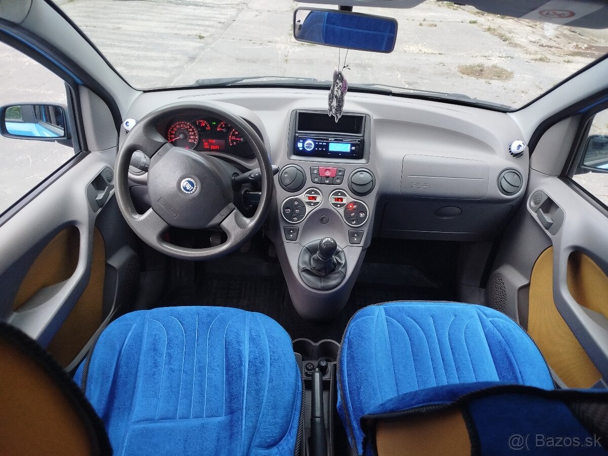 Fiat panda 4x4 1.2i benzín rv.2006 edícia climbing - 12