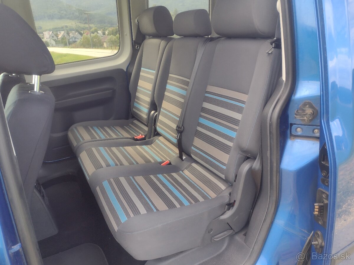 VW CADDY LIFE 1.6 TDI 5 MIESTNE ROK VÝROBY 2013 - 12