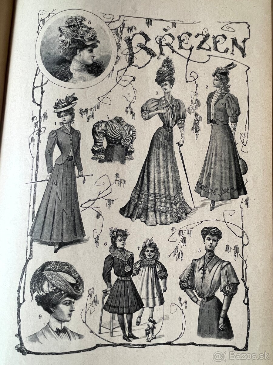 Časopis Šťastný domov - kompletný III. ročník (1906 - 1907) - 12