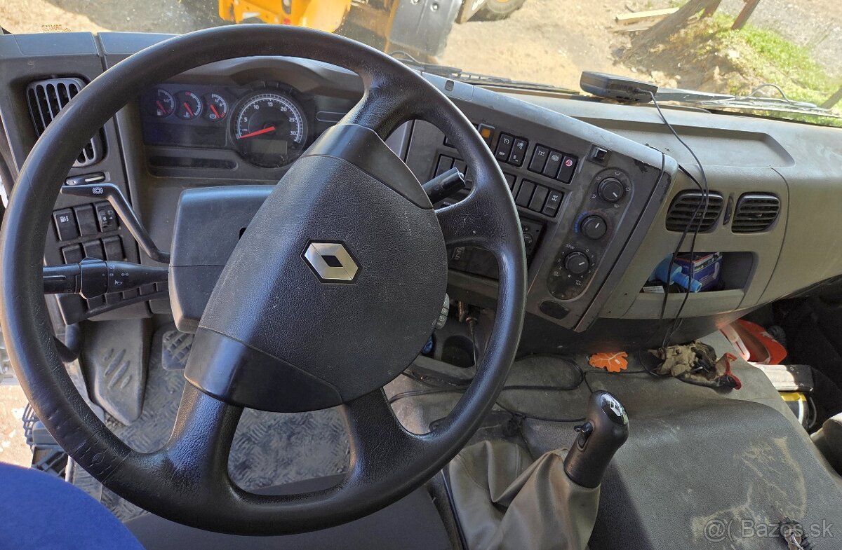 2008 Renault 6x4 +HR(2014) HIAB 188 jeřáb s radio valník 32t - 12
