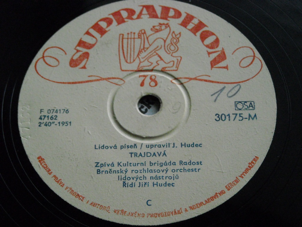 Gramofonové platne šelakové - 12