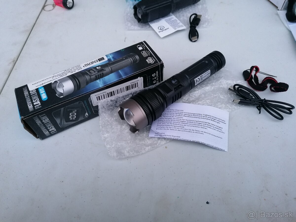 Predám 5x LED baterka a čelovka - 12