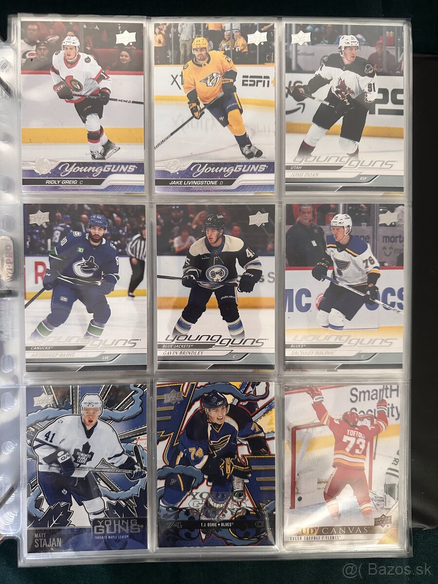 Hokejové kartičky 1 - 12